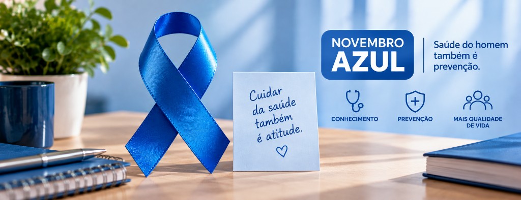 Novembro Azul em campanha empresarial de conscientiza&ccedil;&atilde;o sobre a sa&uacute;de do homem