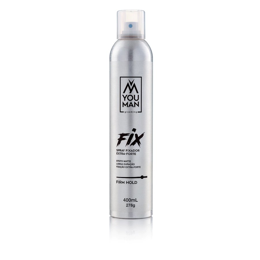 Spray fixador You Man, efeito matte, embalagem de 400 ml