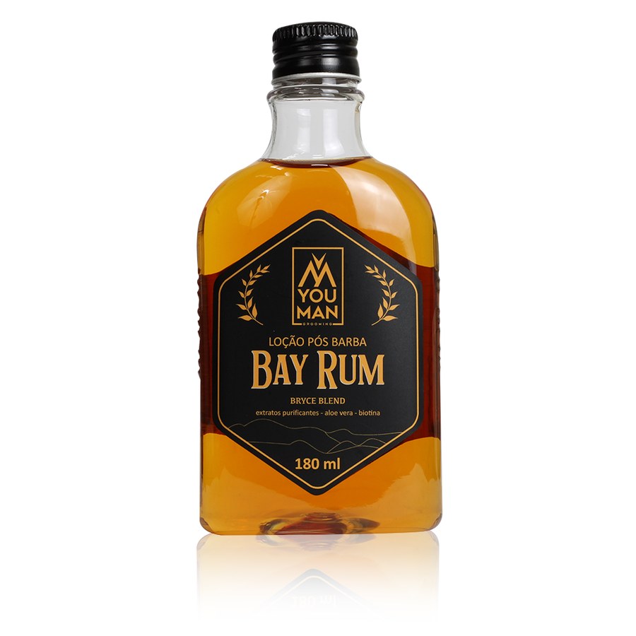Loção pós-barba Bryce Edition You Man, aroma Bay Rum, 180 ml