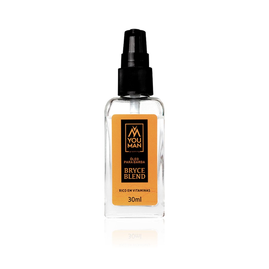 Óleo para barba da linha Bryce Blend You Man, frasco de 30 ml