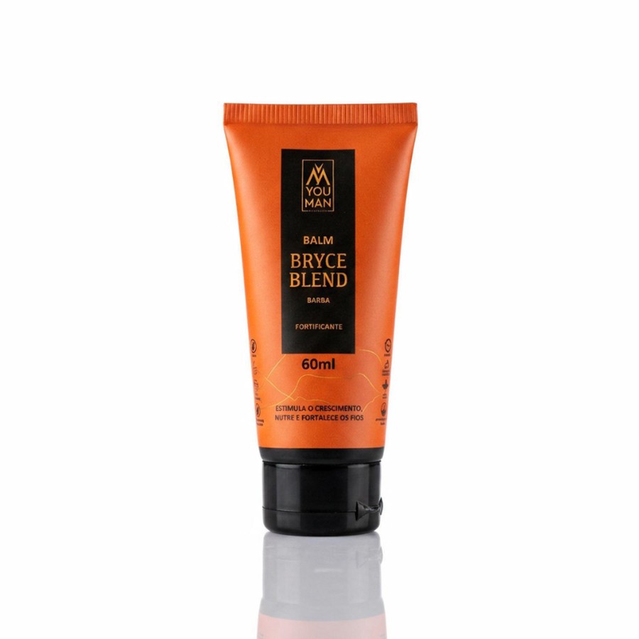 Balm fortificante para barba Bryce Blend You Man, versão mini pocket de 60 ml