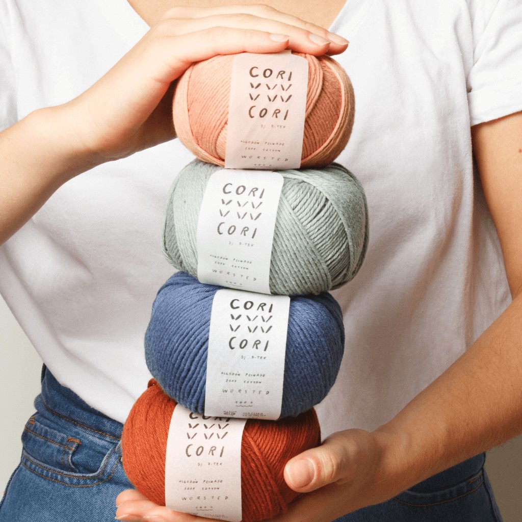CORI CORI Worsted | Hilado de algod&oacute;n peinado B-Tex Budetex