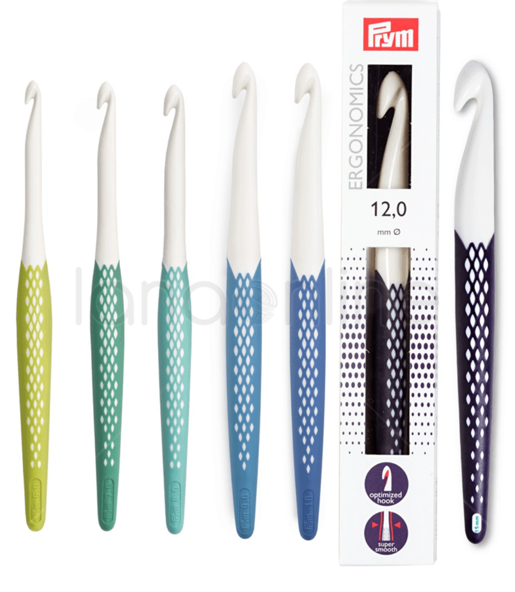 Prym Ergonomics | Aguja de crochet en Budetex