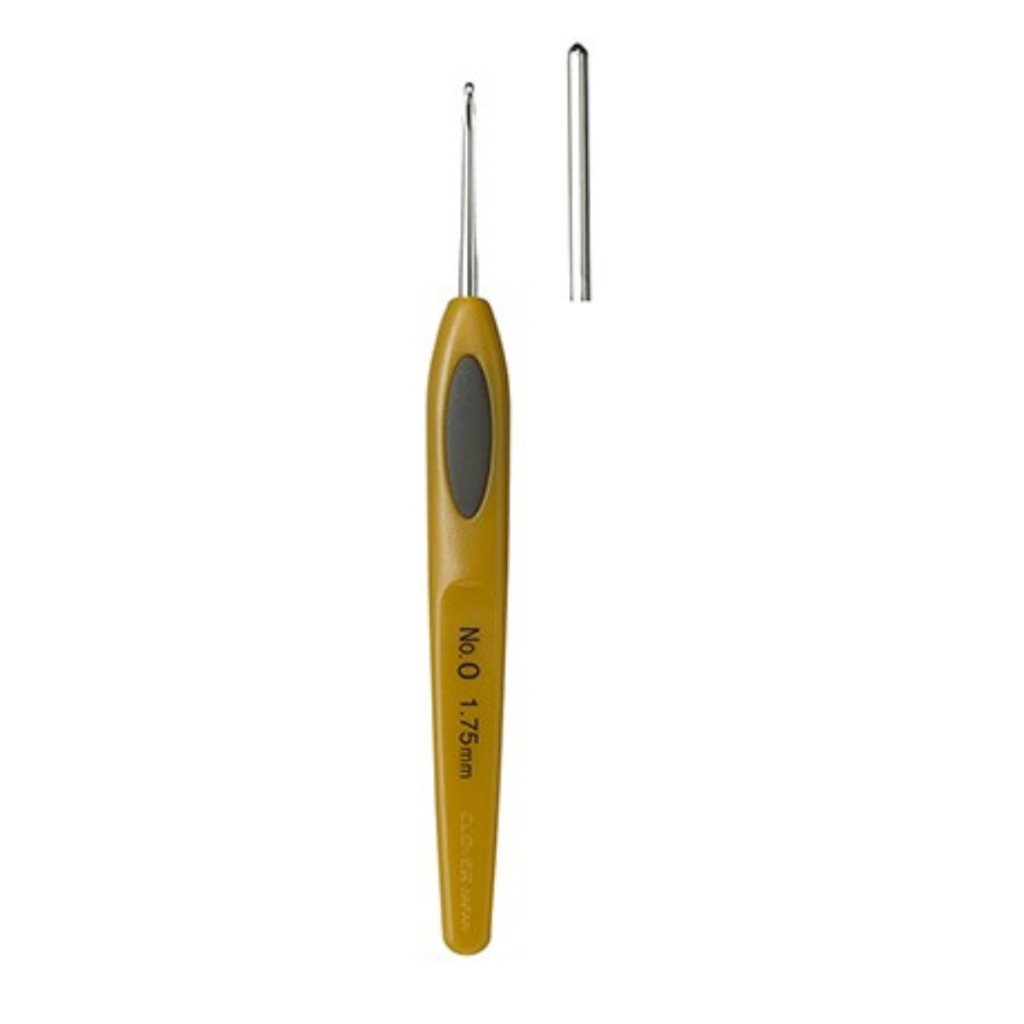 Clover Soft Touch Steel | Agujas de crochet finas en Budetex