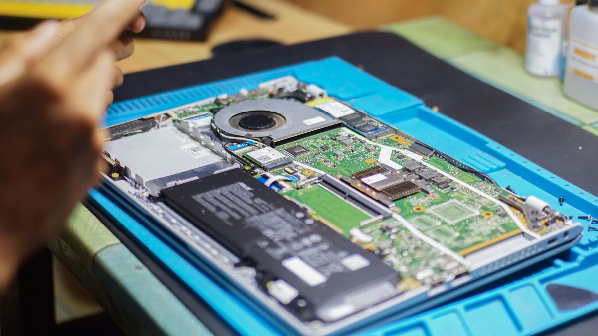 Backup de datos antes de una reparación de notebook