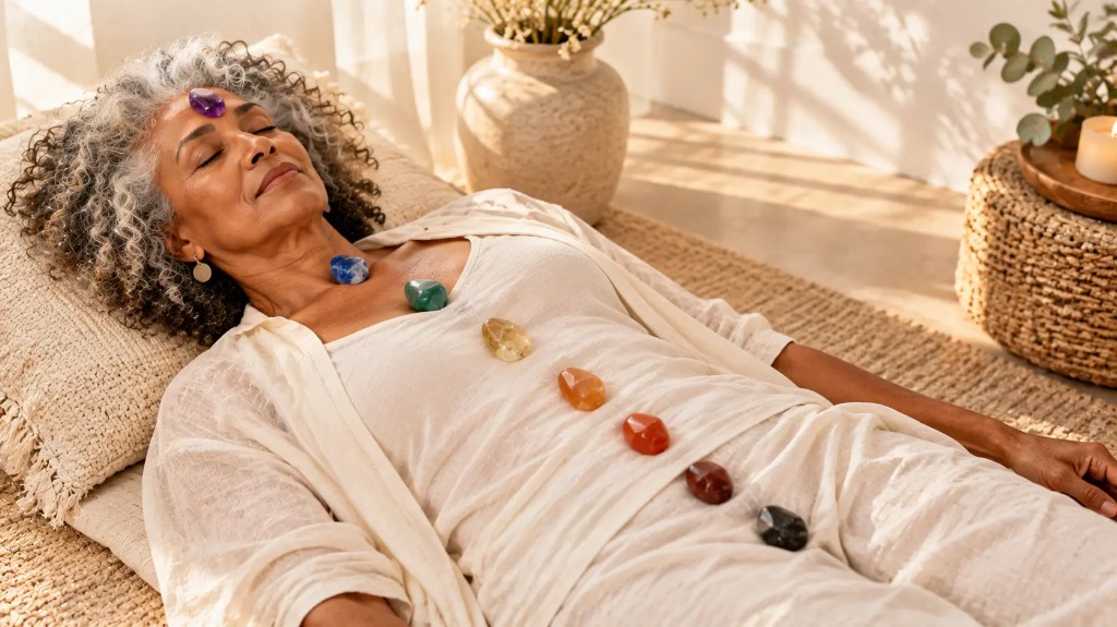 Harmoniza&ccedil;&atilde;o dos chakras com cristais