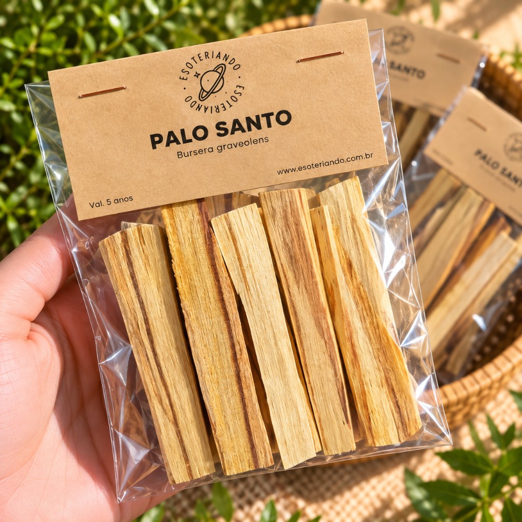 Palo Santo natural de 40 gramas