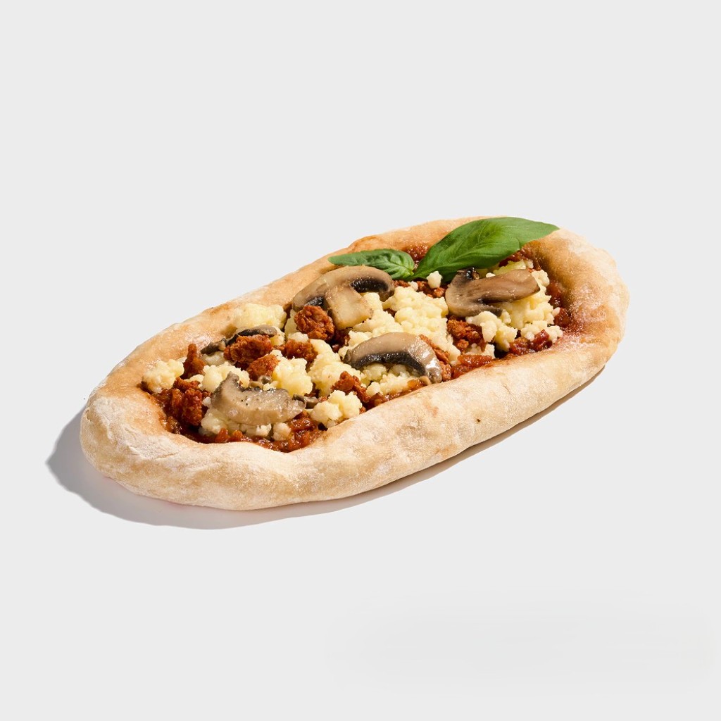 pizza proteica y saludable de Kino