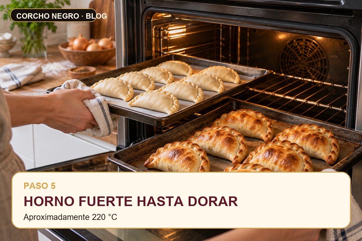 Paso 5: hornear hasta dorar