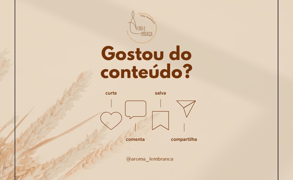 Aroma e Lembranças velas aromáticas