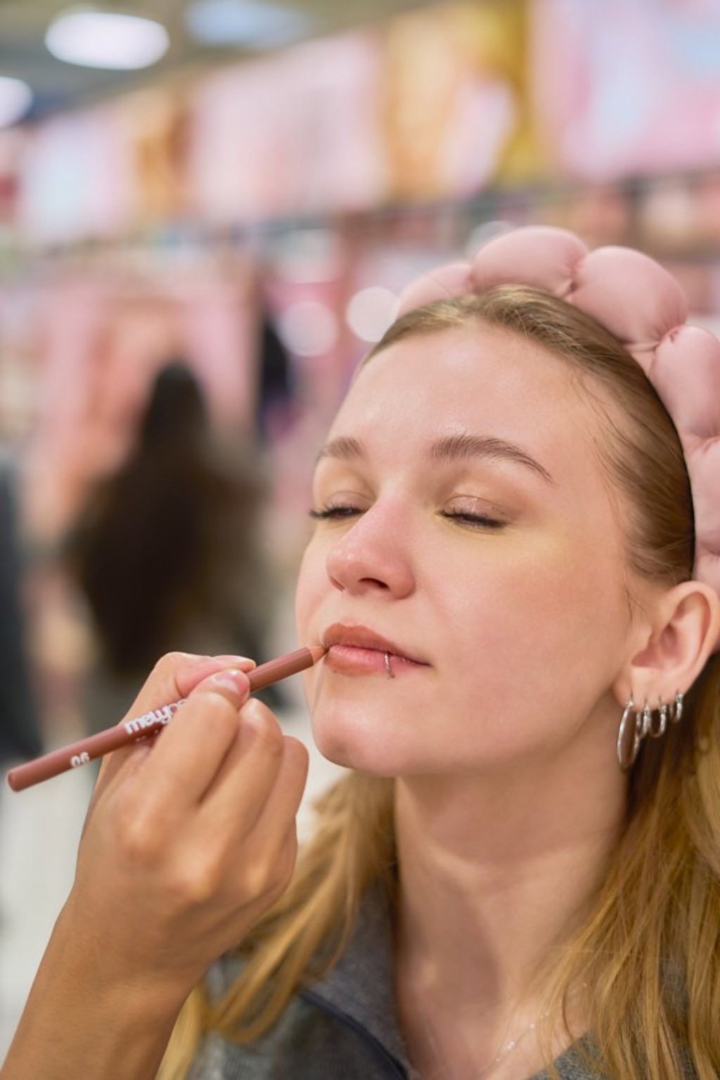 El maquillaje tambi&eacute;n fue parte del encuentro.