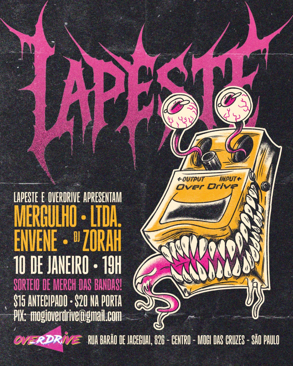 LAPESTE ROCKFEST NA OVERDRIVE