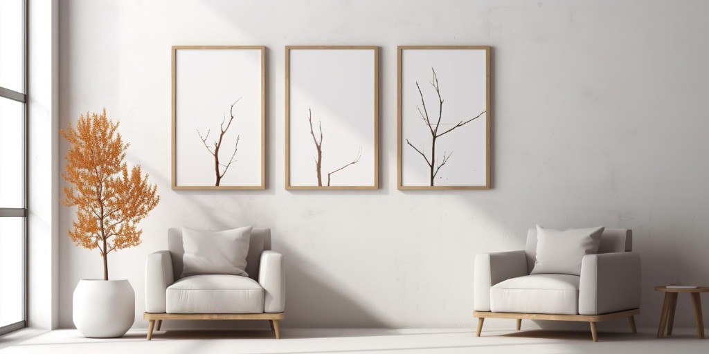 Salas minimalistas modernas