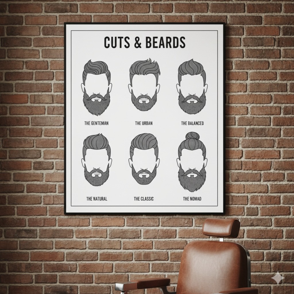 Decora&ccedil;&atilde;o de barbearia