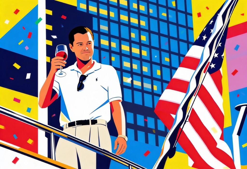 quadro Lobo de Wall Street