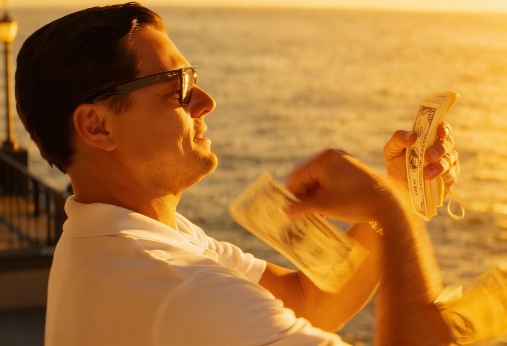 quadro Lobo de Wall Street