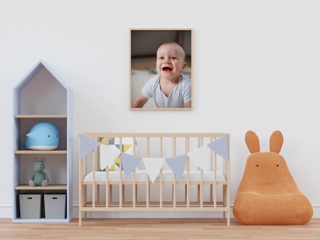 Quadro personalizado do bebê