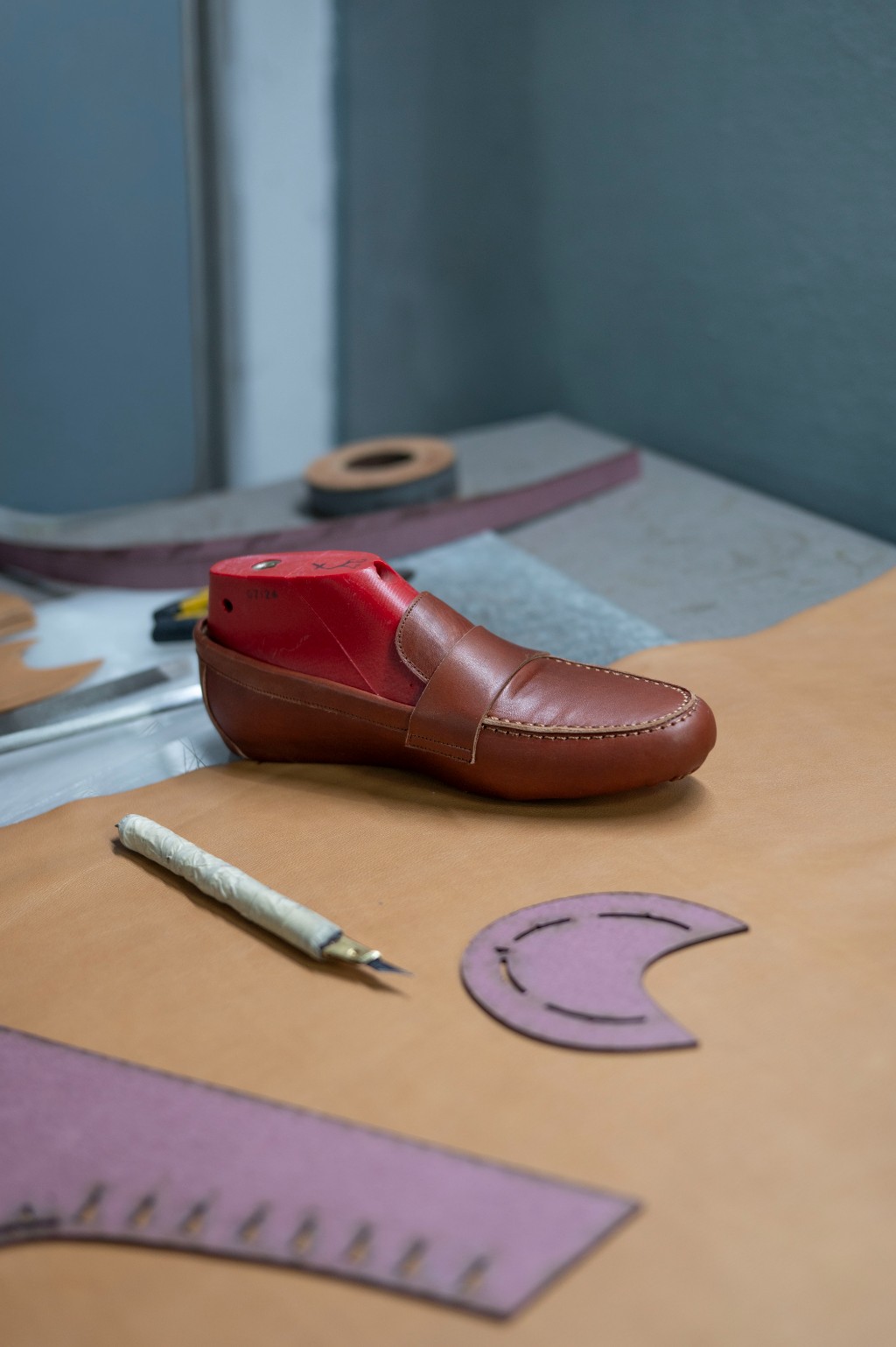 proceso de diseño mocasin olmo