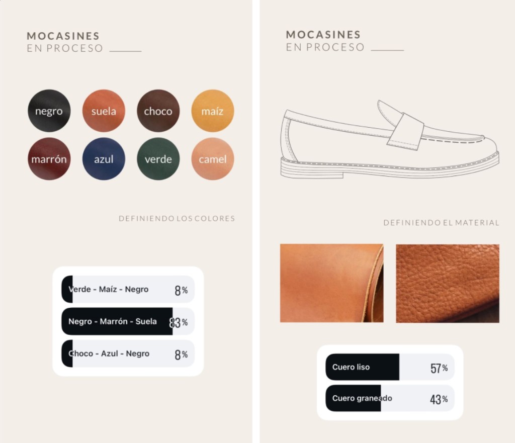 encuesta instagram colores