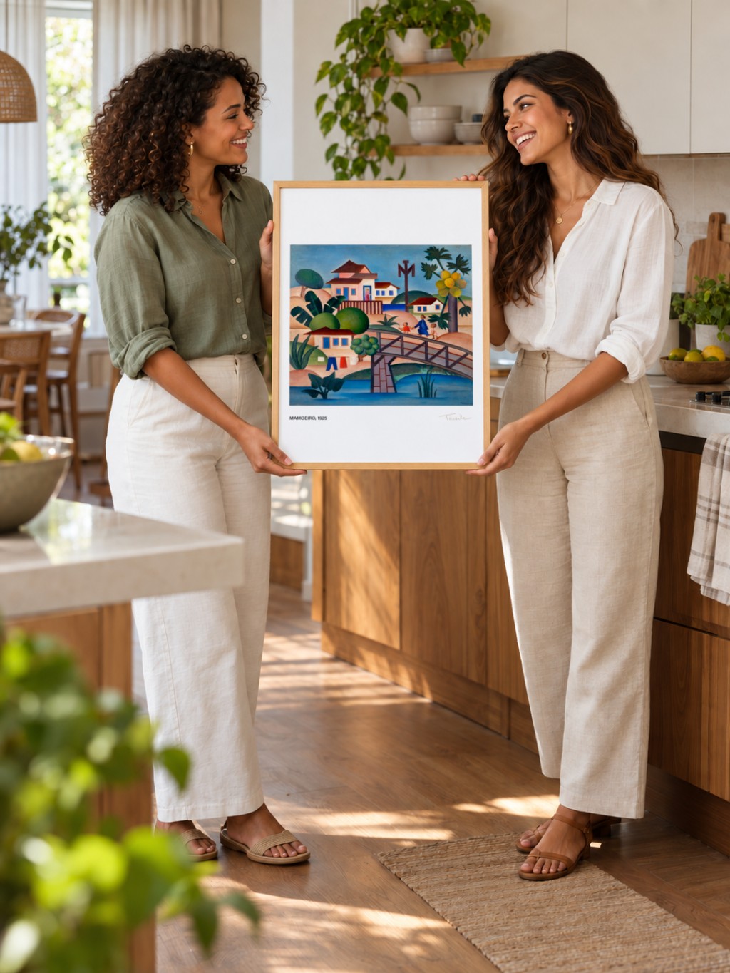 Quadro O Mamoeiro, de Tarsila do Amaral