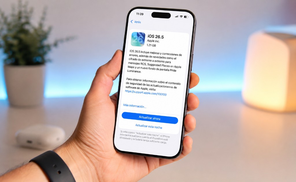 Actualización iOS 26.5