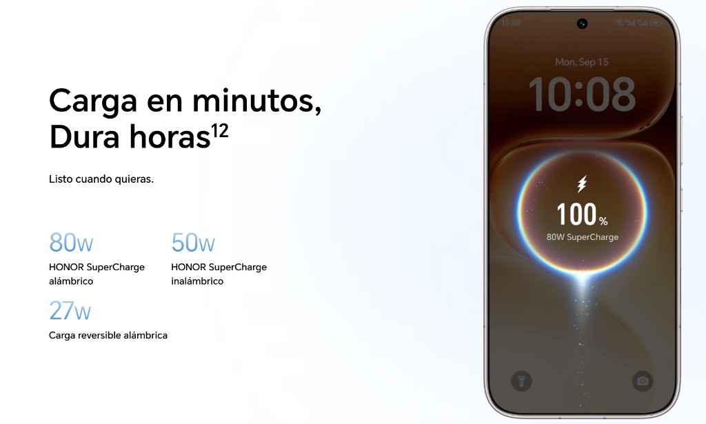 HONOR 600 Pro Carga r&aacute;pida