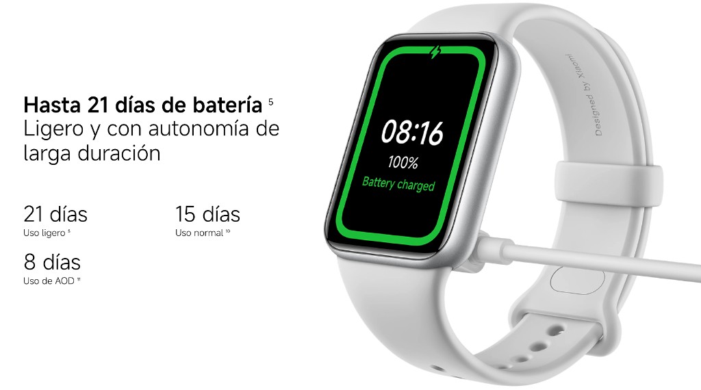 Xiaomi Smart Band 10 Pro Batería