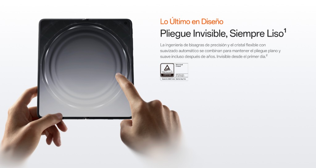 OPPO Find N6 Pantalla