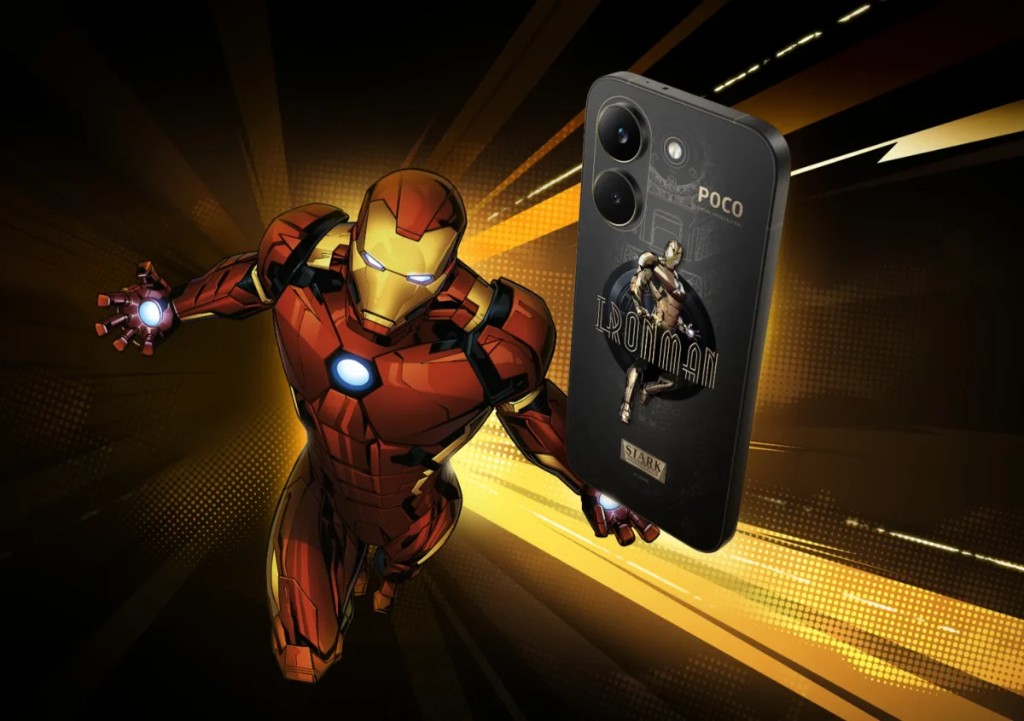 POCO X8 Pro Iron Man
