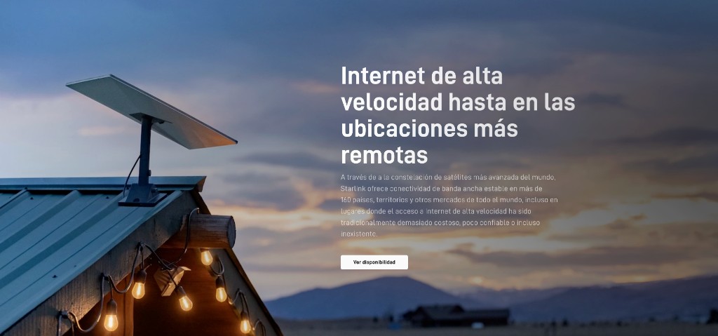 Starlink M&eacute;xico