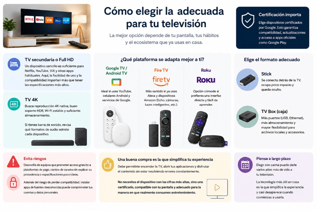Cómo elegir la TV Box adecuada para tu televisión