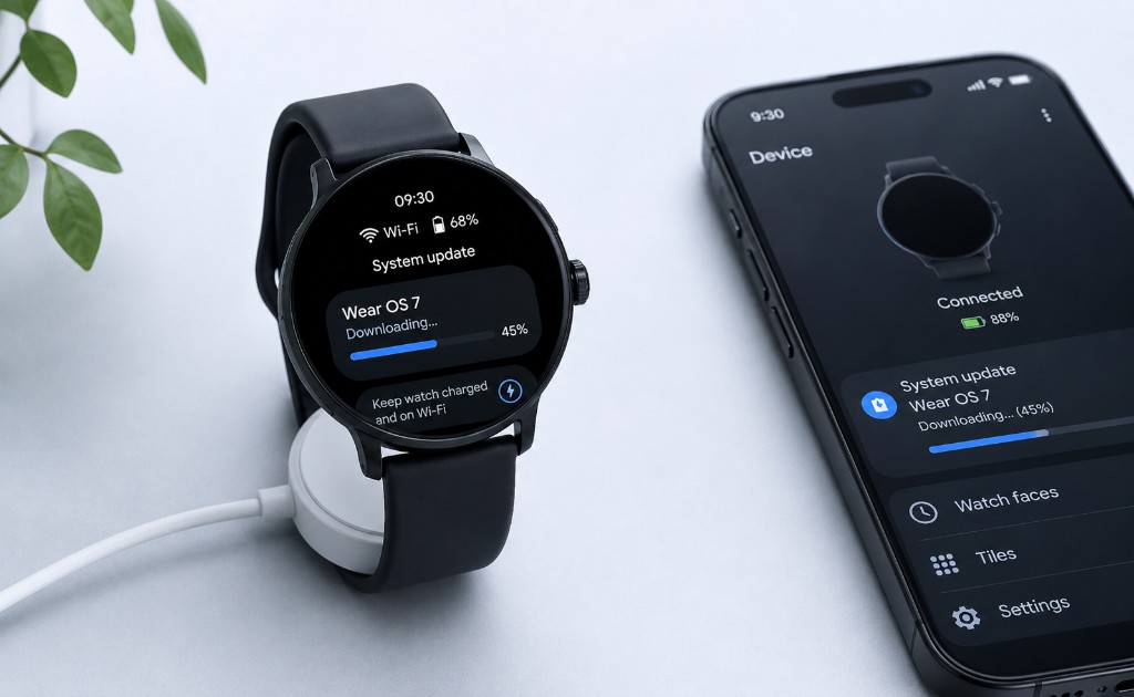 Pasos para actualizar a Wear OS 7