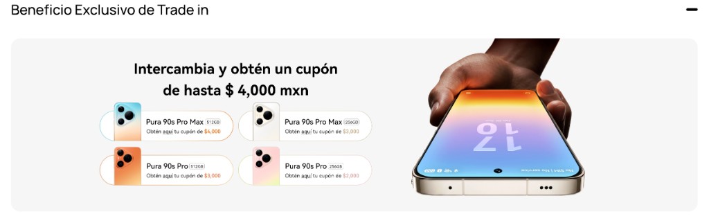 HUAWEI Pura 90s Pro Max Promociones