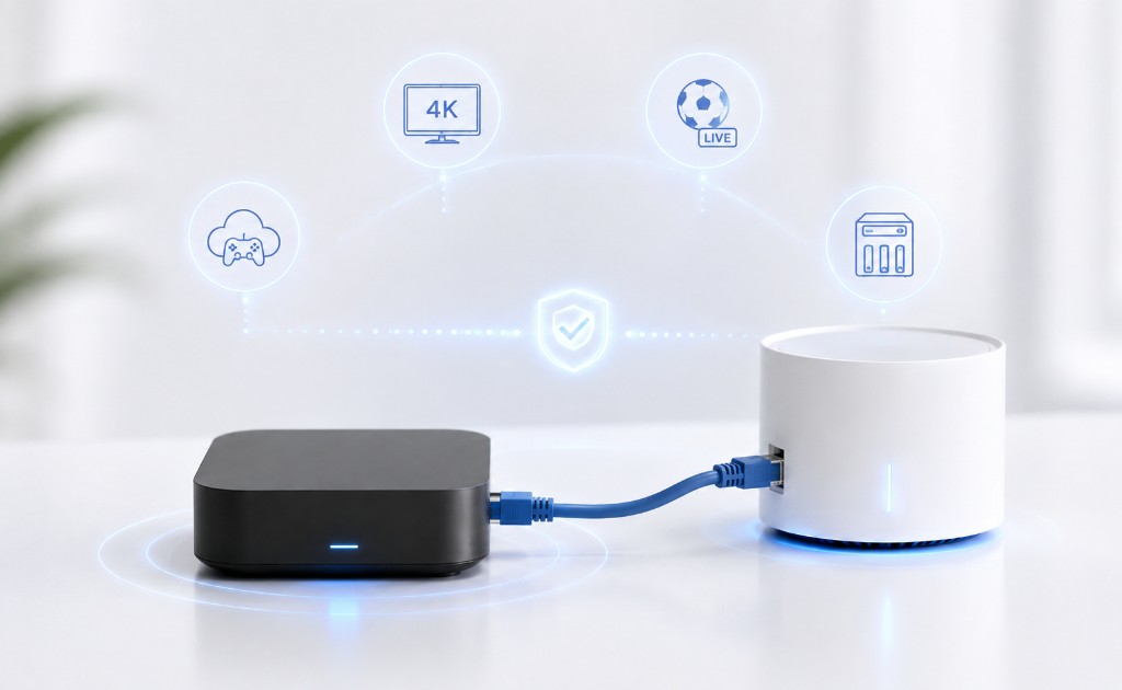 Ethernet en TV Box