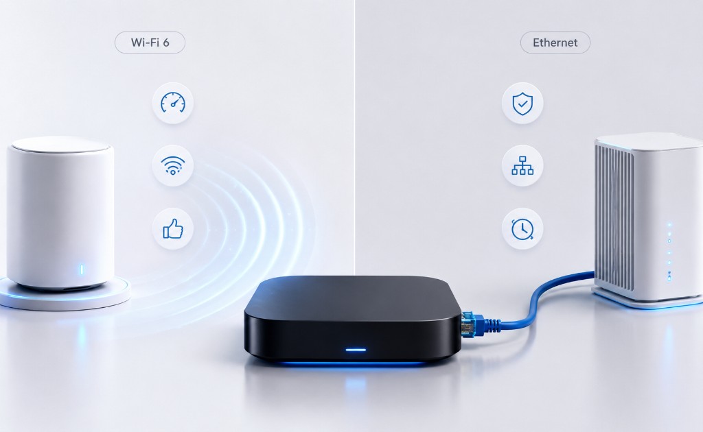 TV BOX: Ethernet o WiFi