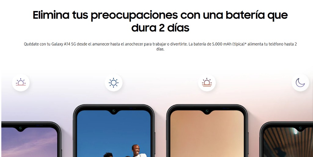 Samsung Galaxy A14 5G Batería
