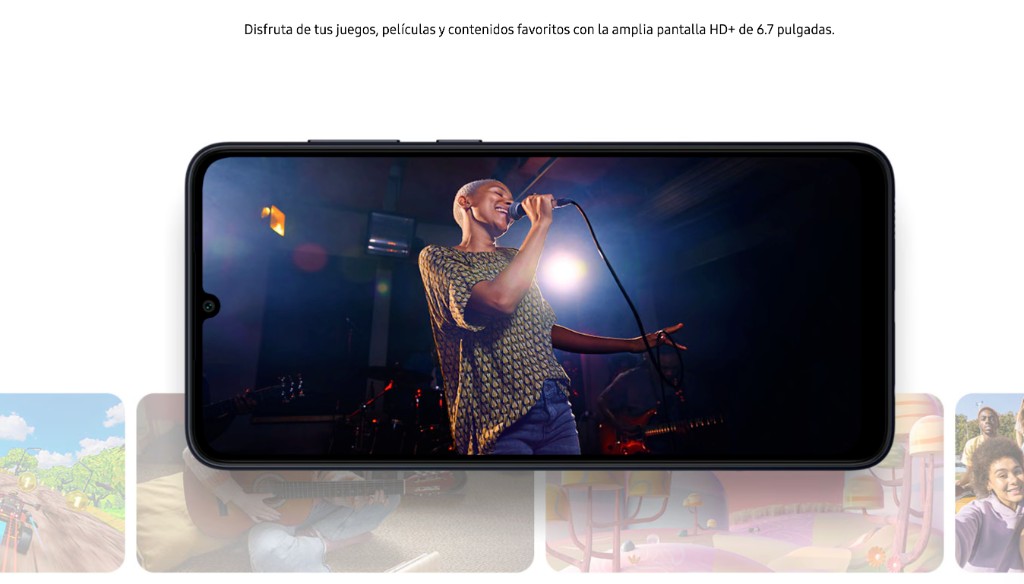 Samsung Galaxy A05 Pantalla