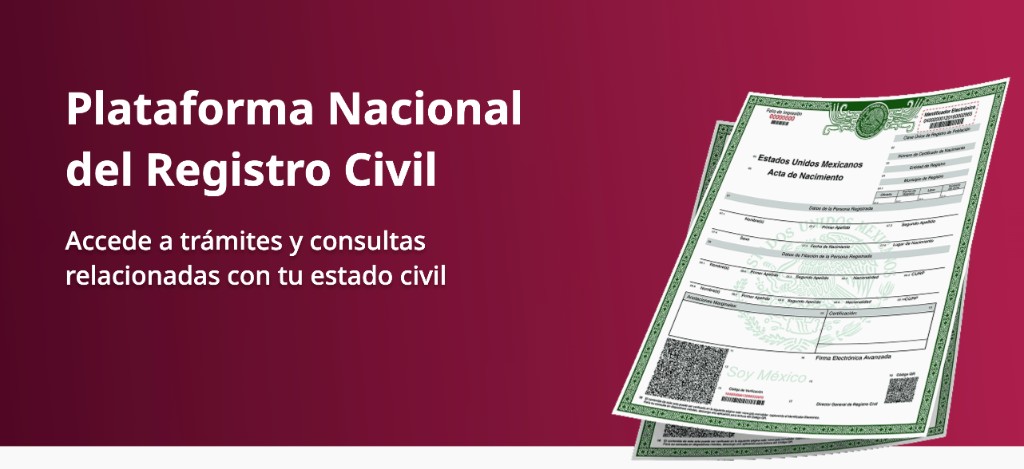 corrección de acta de nacimiento