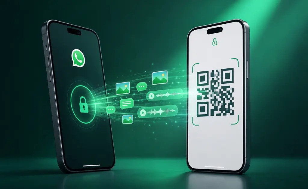 Cómo transferir WhatsApp con código QR