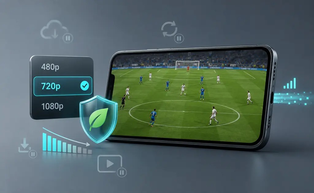 Cómo ahorrar datos al ver fútbol en el celular