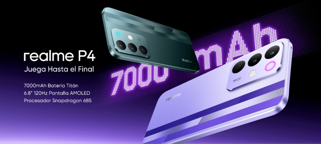 Serie realme P4 batería