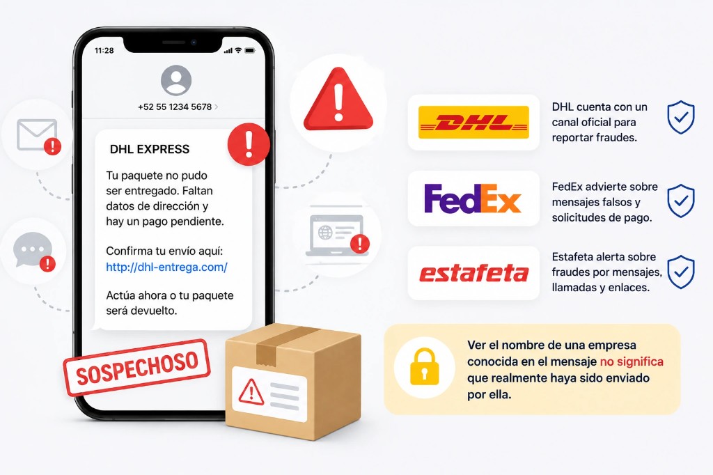 Estafa con paquetes retenidos