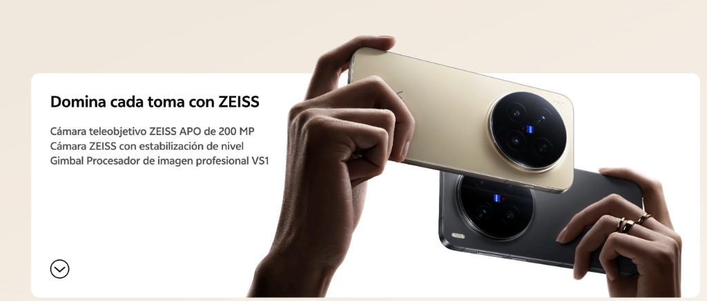 VIVO x300 Pro Cámara