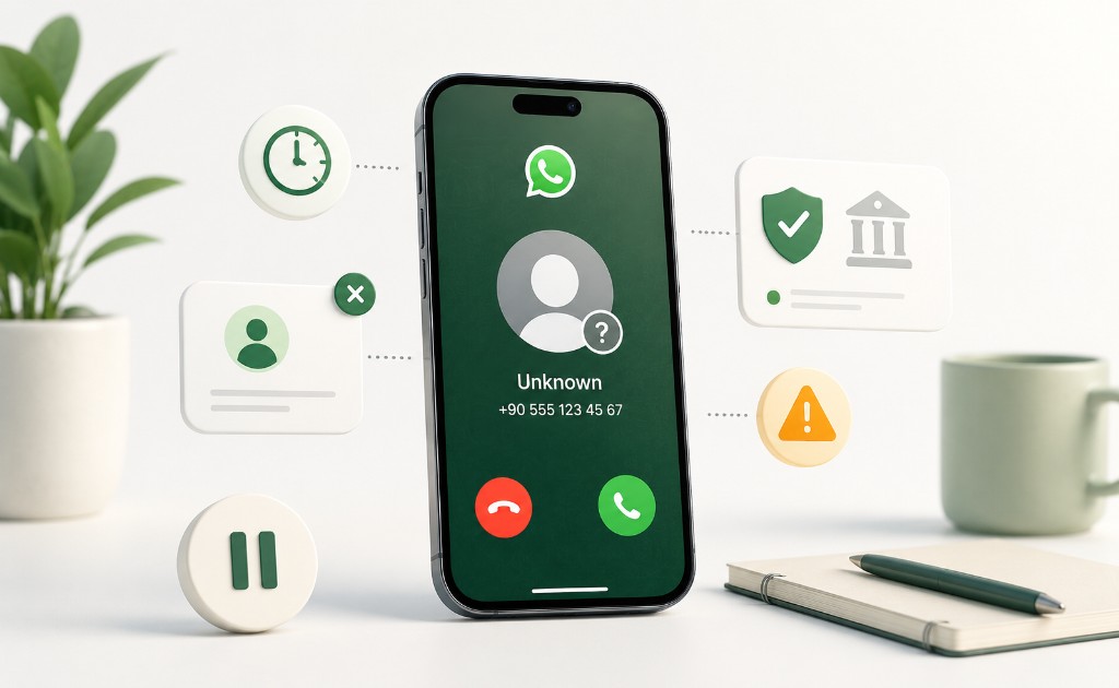 Llamadas desconocidas en WhatsApp