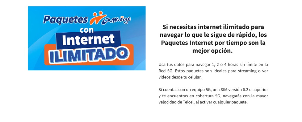 Telcel Internet Ilimitado