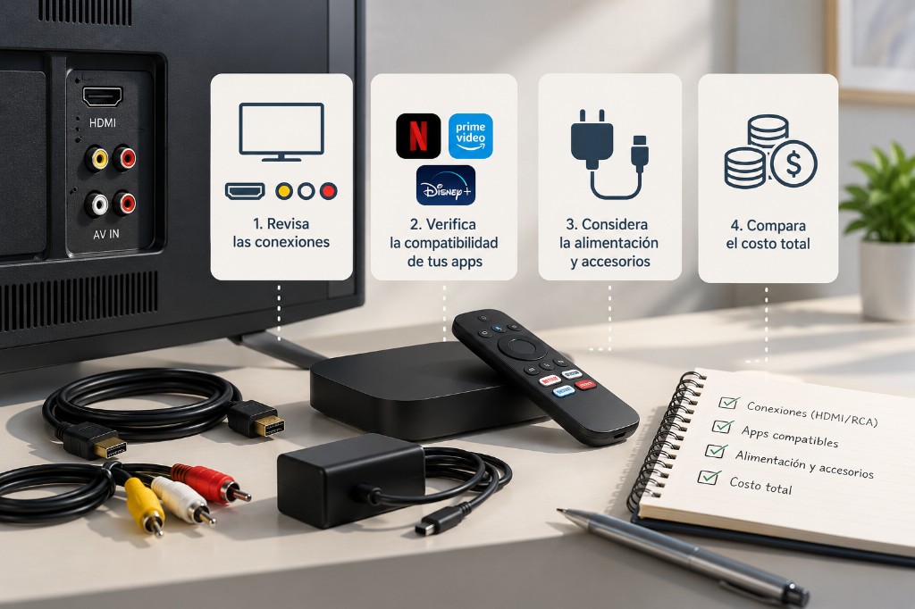 Cómo convertir una TV antigua en Smart TV