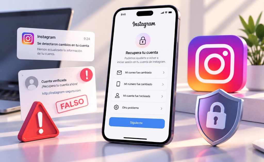 Recuperar acceso a Instagram