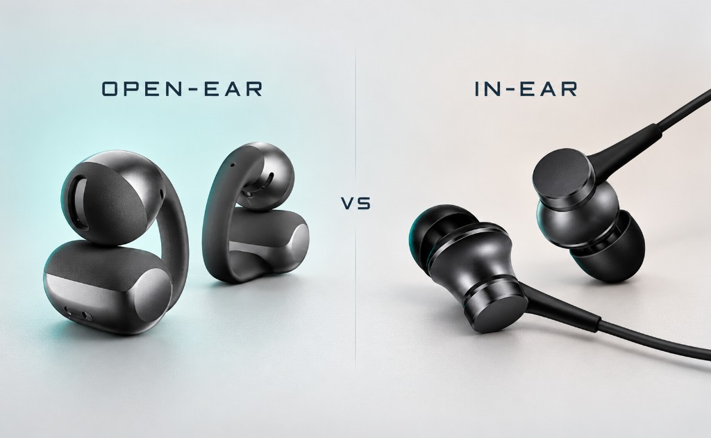 Open-ear o in-ear: importa dónde estás y qué haces