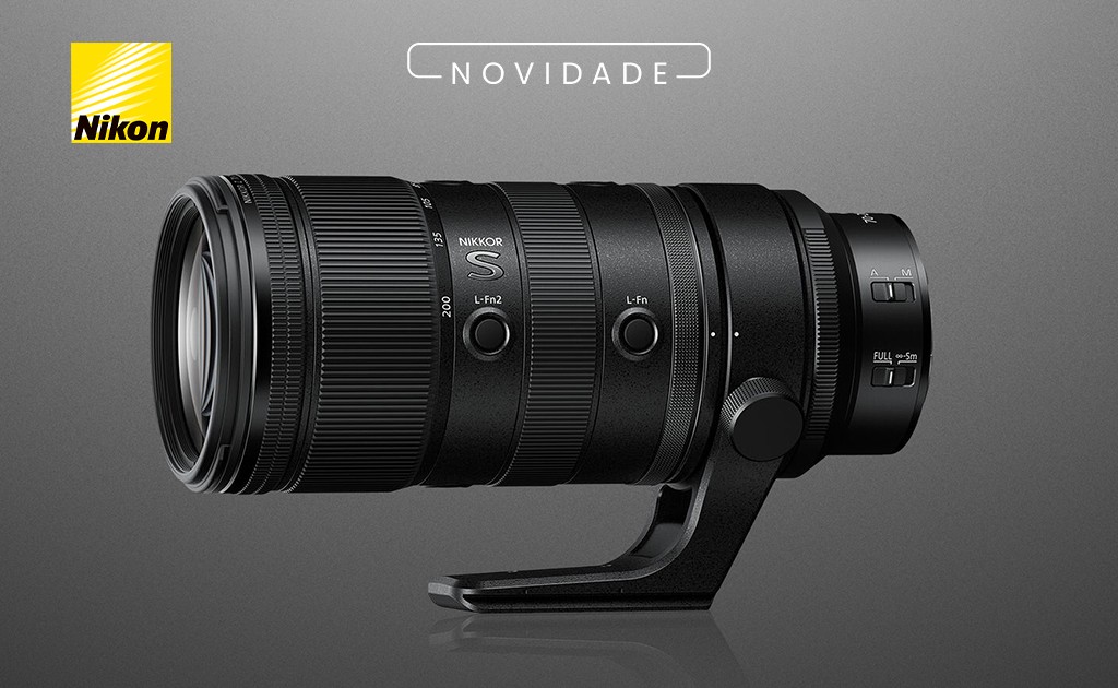 Lançamento da Nikon Nikkor Z 70-200mm f/2.8 VR S II Teleobjetiva