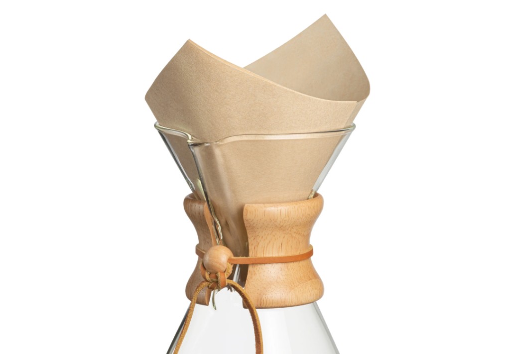 Filtros de papel de Método Chemex